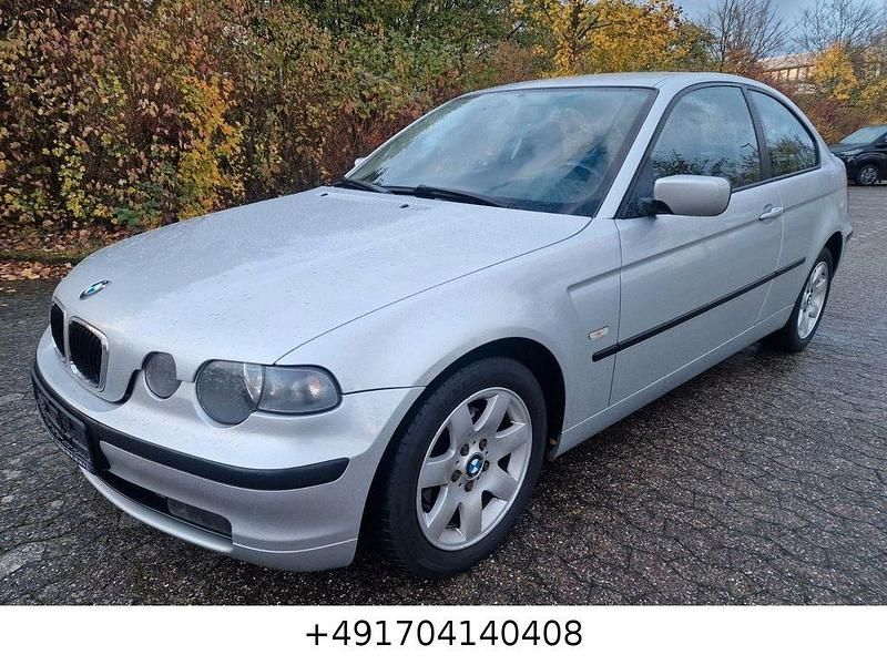Silber Gebraucht 2003 BMW 318 Compact Sport Line Kleinwagen | 4.970 € - Bild 1/4