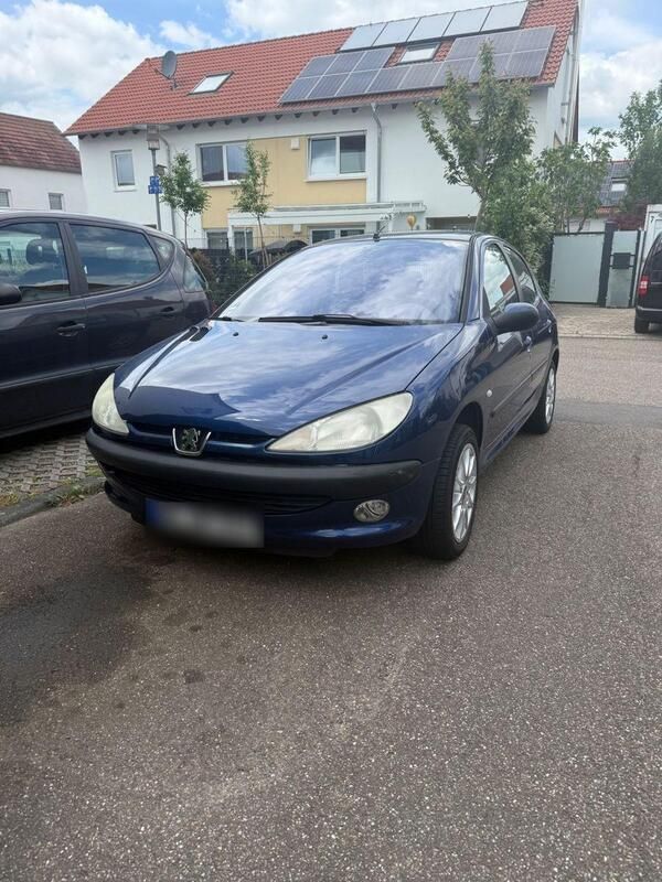 Blau Gebraucht 2002 Peugeot 206 Filou Limousine | 1.050 € (Guter Preis) - Bild 1/4