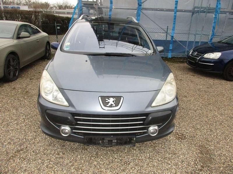 Gebraucht Peugeot 307 109 PS (80 kW) 2007 Lackierung eisengrau/metallic Kombi