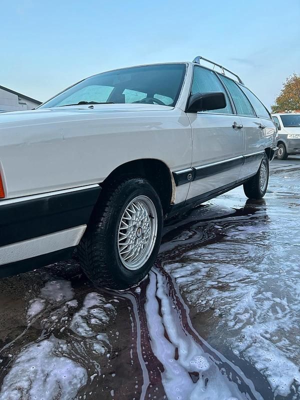 Gebraucht Audi 100 136 PS (100 kW) 1987 Weiß Kombi