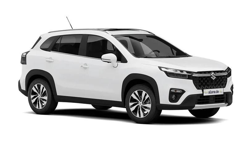 White (weiss) Neu 2025 Suzuki SX4 S-Cross Comfort SUV | 33.289 € (Teuer) - Bild 1/4