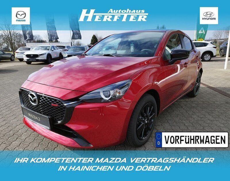 Rot Gebraucht 2023 Mazda 2 Homura-Line Kleinwagen | 20.850 € (Fairer Preis) - Bild 1/4