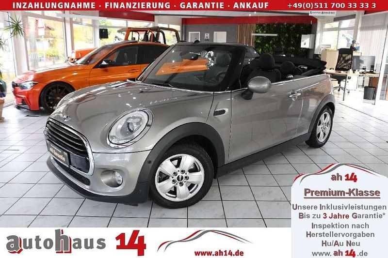 Silber Gebraucht 2017 Mini Cooper Cabriolet Cabrio | 16.950 € (Fairer Preis) - Bild 1/3