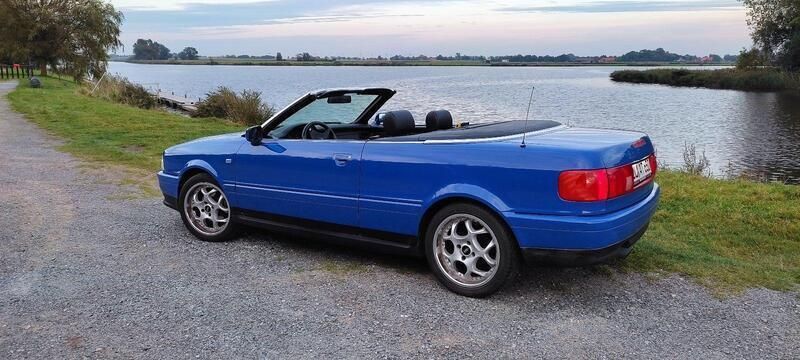 Blau Gebraucht 1997 Audi Cabriolet Sport Cabrio | 5.390 € (Teuer) - Bild 1/4