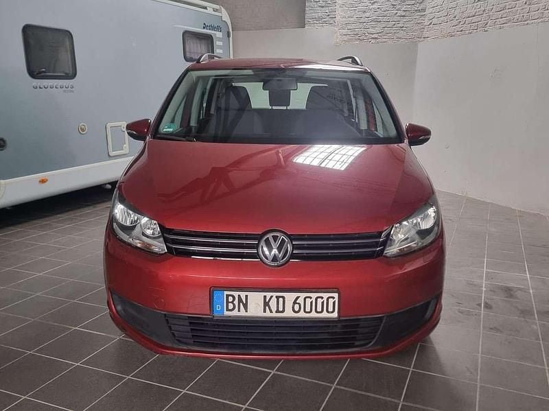 Gebraucht VW Touran 105 PS (77 kW) 2012 Rot Van / Kleinbus