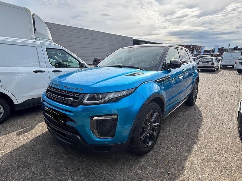 Blau Gebraucht 2018 Land Rover Range Rover evoque Landmark SUV | 19.700 € (Fairer Preis) - Bild 1/4