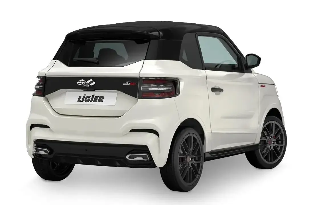 Neu Ligier JS50 2026 Weiß Kleinwagen