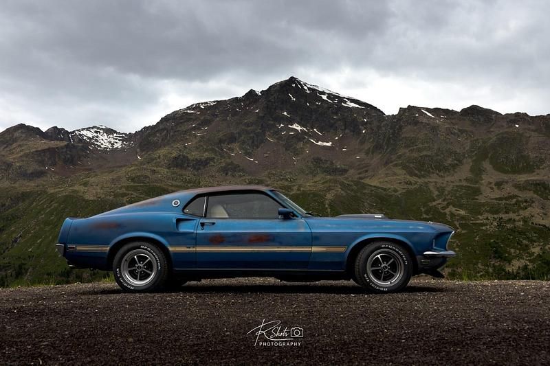 Gebraucht Ford Mustang Mach 1 325 PS (239 kW) 1969 Blau Coupé