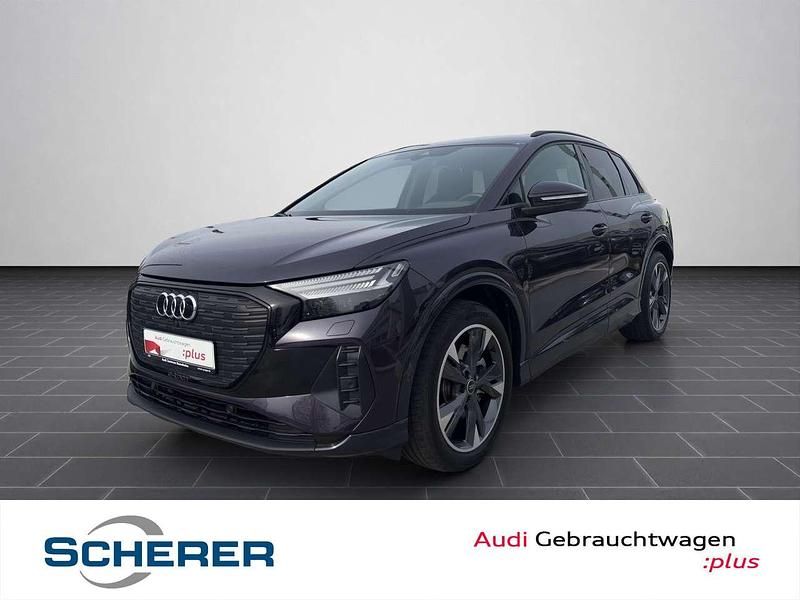 Gebraucht Audi Q4 e-tron Ambiente 150 kW (204 PS) 2023 Auroraviolett metallic (metallic) SUV