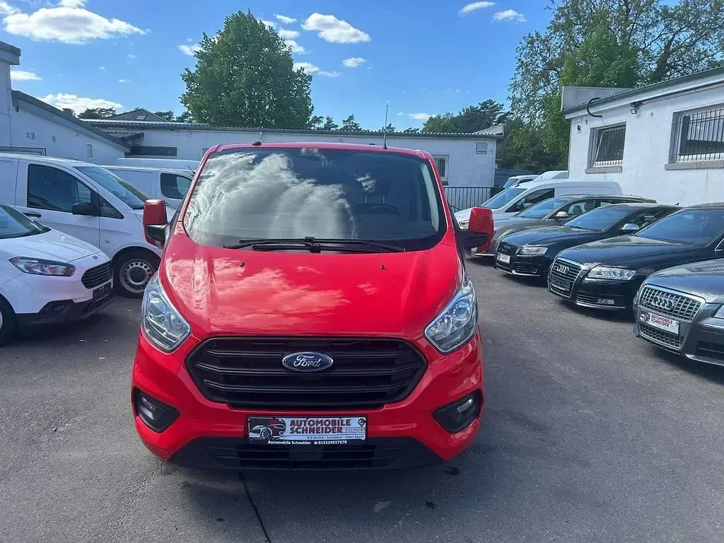Gebraucht Ford Transit Custom Trend 131 PS (96 kW) 2018 Rot Van / Kleinbus