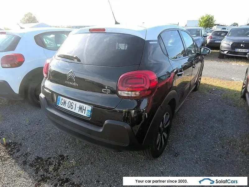 Gebraucht Citroën C3 PureTech 110 PS (80 kW) 2023 Schwarz Kleinwagen