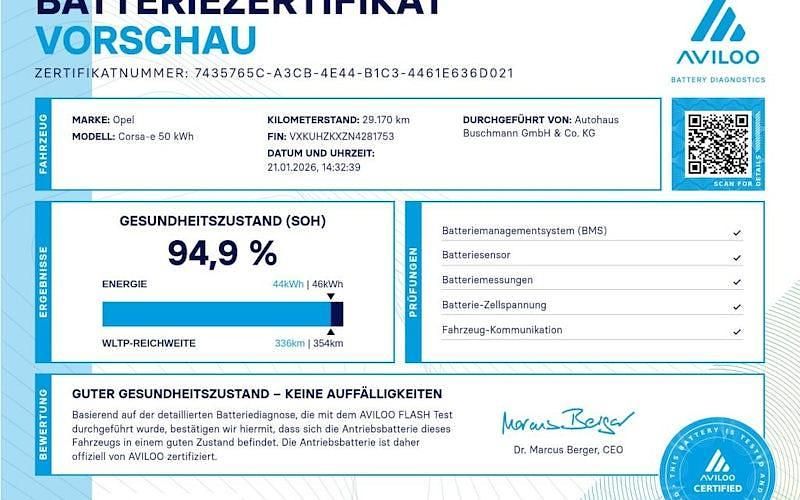 Gebraucht Opel Corsa Elegance 100 kW (136 PS) 2022 Blau Kleinwagen