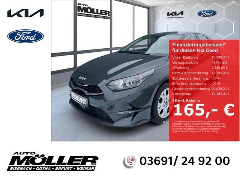 Grau Gebraucht 2024 Kia Ceed Comfort Kleinwagen | 18.899 € (Superpreis) - Bild 1/4