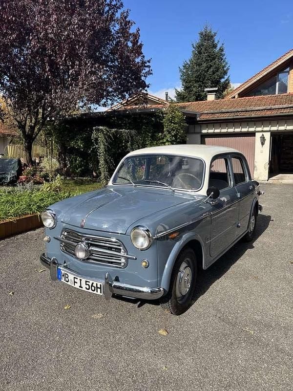Blau Gebraucht 1956 Fiat 1100 Limousine | 27.500 € - Bild 1/4