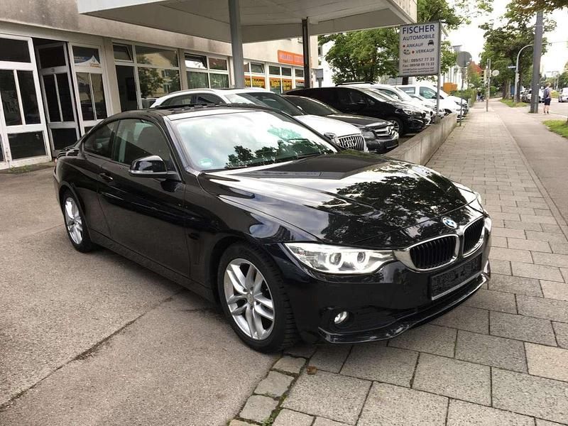 Black sapphire metallic Gebraucht 2016 BMW 420 Coupé | 17.900 € (Fairer Preis) - Bild 1/4