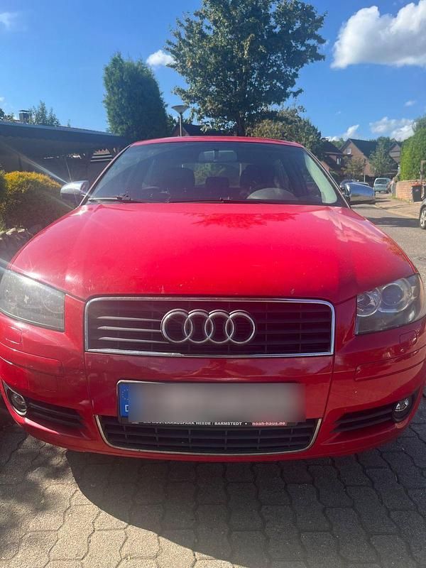 Rot Gebraucht 2004 Audi A3 Ambition Limousine | 1.000 € (Superpreis) - Bild 1/4