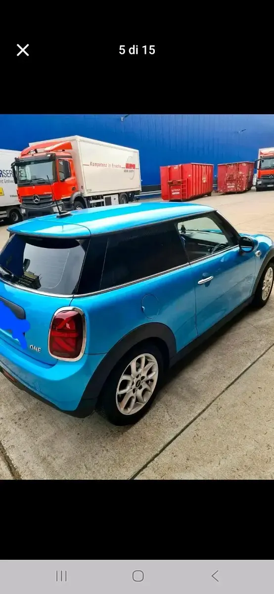 Gebraucht Mini ONE 102 PS (75 kW) 2017 Blau Kleinwagen