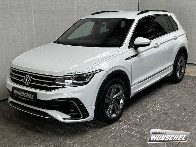 Weiß Gebraucht 2021 VW Tiguan R-line SUV | 27.795 € (Etwas zu teuer) - Bild 1/4
