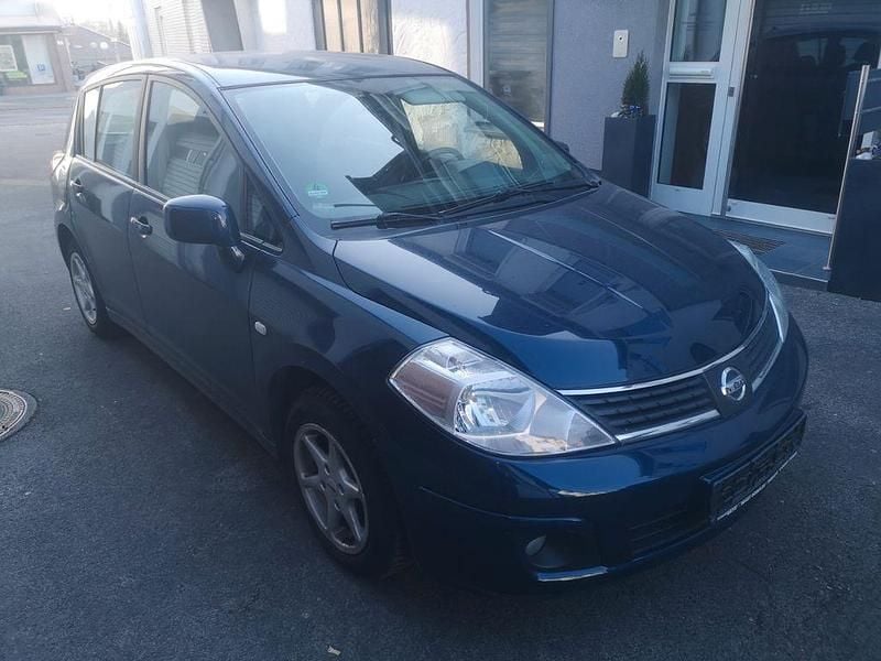 Gebraucht Nissan Tiida Acenta 110 PS (80 kW) 2008 Blau Limousine