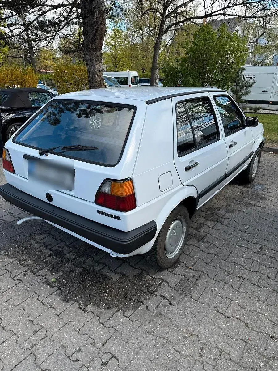 Gebraucht VW Golf II 67 PS (49 kW) 1989 Weiß Kleinwagen