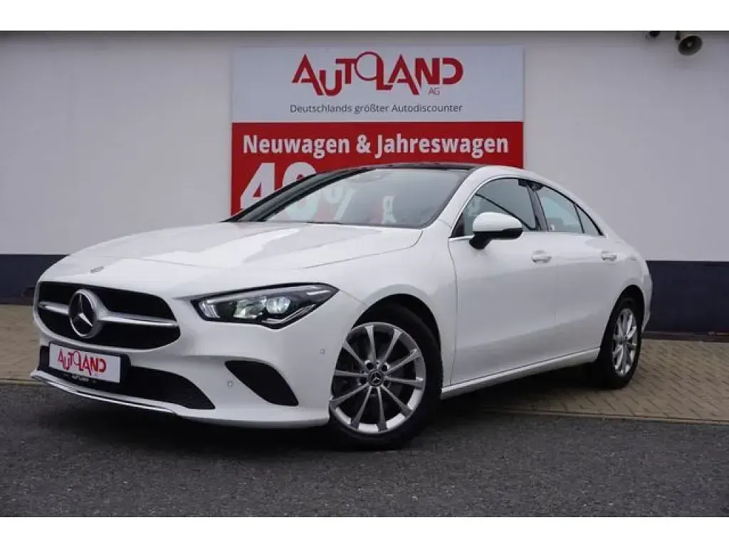 Gebraucht Mercedes CLA220 190 PS (139 kW) 2019 Polarweiß Coupé