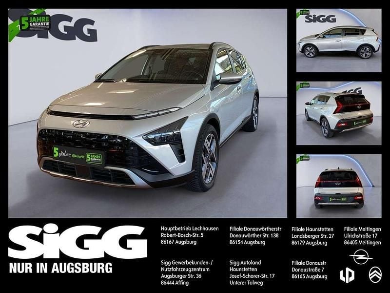 Sleek silver / met (metallic) Gebraucht 2022 Hyundai Bayon Prime SUV | 17.980 € (Guter Preis) - Bild 1/4