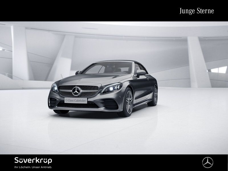 Andere farbe Gebraucht 2022 Mercedes C200 AMG Cabrio | 39.880 € (Guter Preis) - Bild 1/4