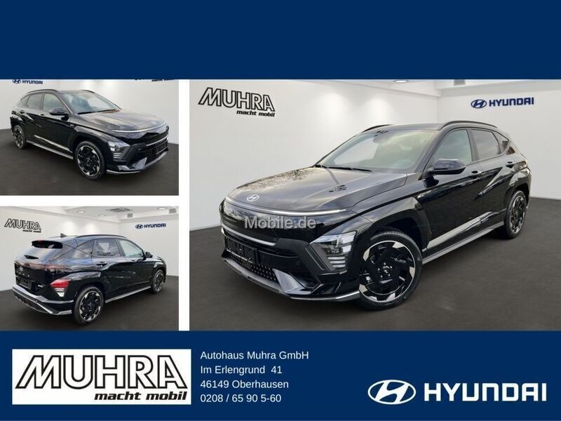 Schwarz Gebraucht 2025 Hyundai Kona N Line SUV | 36.979 € (Fairer Preis) - Bild 1/4