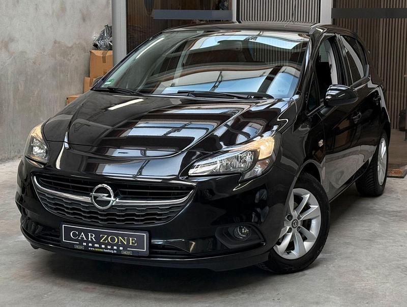 Schwarz Gebraucht 2018 Opel Corsa Kleinwagen | 8.940 € (Fairer Preis) - Bild 1/4