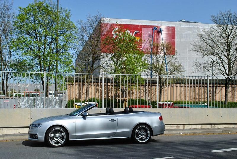 Gebraucht Audi A5 Cabriolet S-Line 211 PS (155 kW) 2009 Silber Cabrio