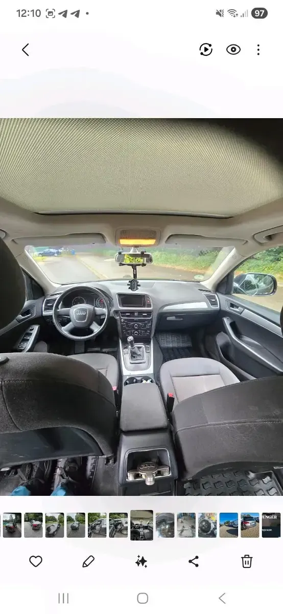 Gebraucht Audi Q5 143 PS (105 kW) 2012 Schwarz SUV