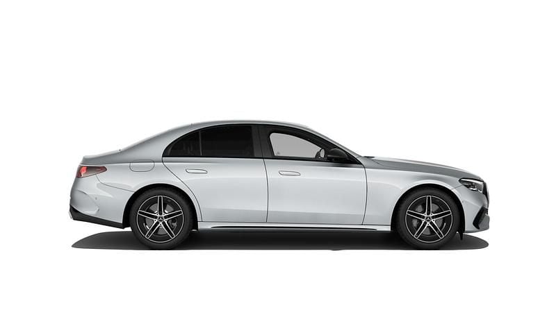 Hightechsilber metallic Neu 2025 Mercedes E450 Limousine | 79.795 € (Guter Preis) - Bild 1/3