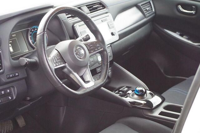Brugt Nissan Leaf Acenta 110 kW (150 HK) 2018 Hvid Hatchback