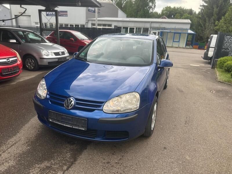 Blau Gebraucht 2005 VW Golf V Limousine | 999 € (Superpreis) - Bild 1/4