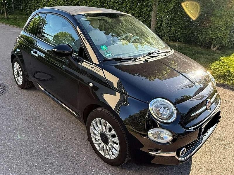 Schwarz Gebraucht 2016 Fiat 500C Lounge Cabrio | 7.500 € (Fairer Preis) - Bild 1/4