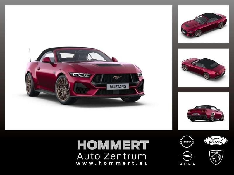 Neu Ford Mustang GT Convertible 446 PS (328 kW) 2025 Holten magenta Cabrio