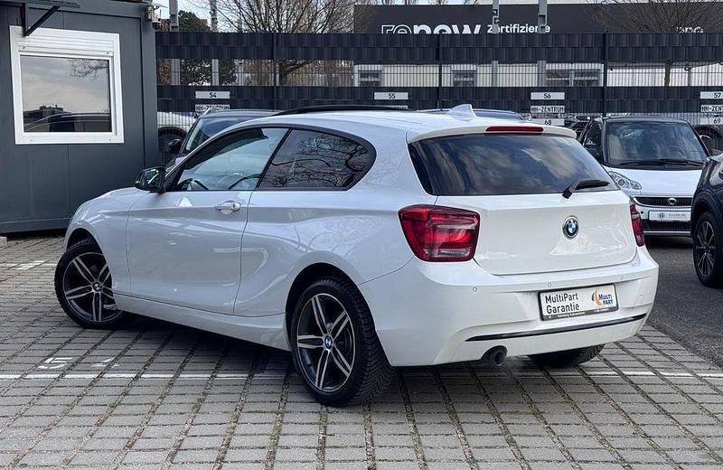 Gebraucht BMW 116 Advantage 136 PS (100 kW) 2014 Weiß Kleinwagen
