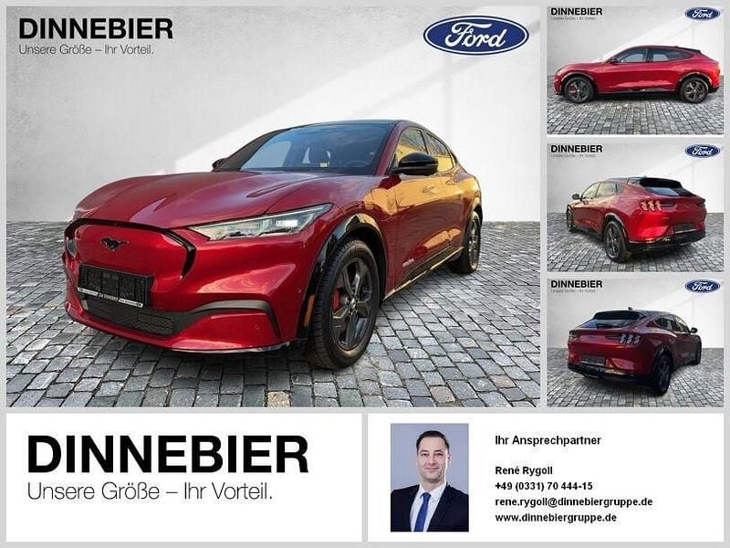 Gebraucht Ford Mustang Mach-E 275 kW (375 PS) 2022 Lucid rot metallic SUV