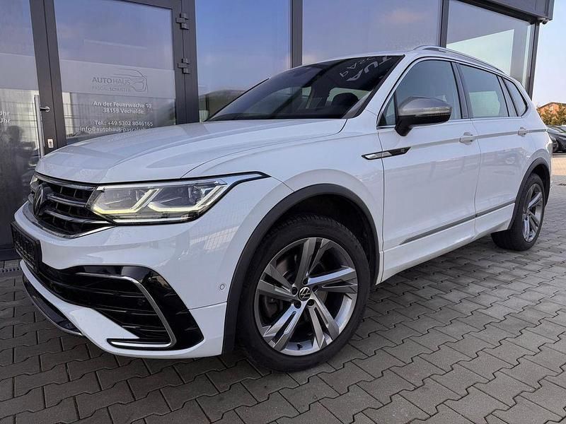 Gebraucht VW Tiguan Allspace R-line 200 PS (147 kW) 2022 Pure white SUV