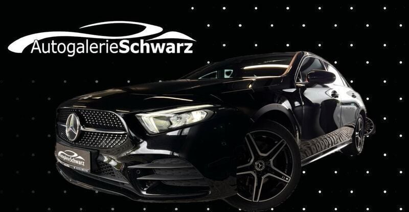 Amg nachtschwarz Gebraucht 2022 Mercedes A250 AMG Limousine | 27.700 € (Fairer Preis) - Bild 1/3