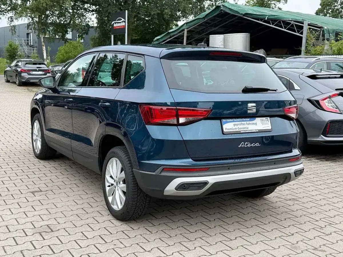 Gebraucht Seat Ateca Style 150 PS (110 kW) 2021 "lava" blau SUV