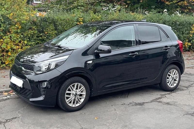 Schwarz Gebraucht 2021 Kia Picanto DREAM-TEAM Edition Kleinwagen | 8.500 € (Guter Preis) - Bild 1/4