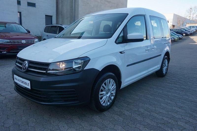 Gebraucht VW Caddy Trendline 75 PS (55 kW) 2017 Weiß Van / Kleinbus