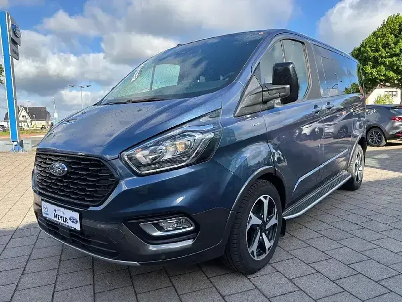 Gebraucht Ford Transit Custom Active 150 PS (110 kW) 2023 Chromablau metallic Van / Kleinbus