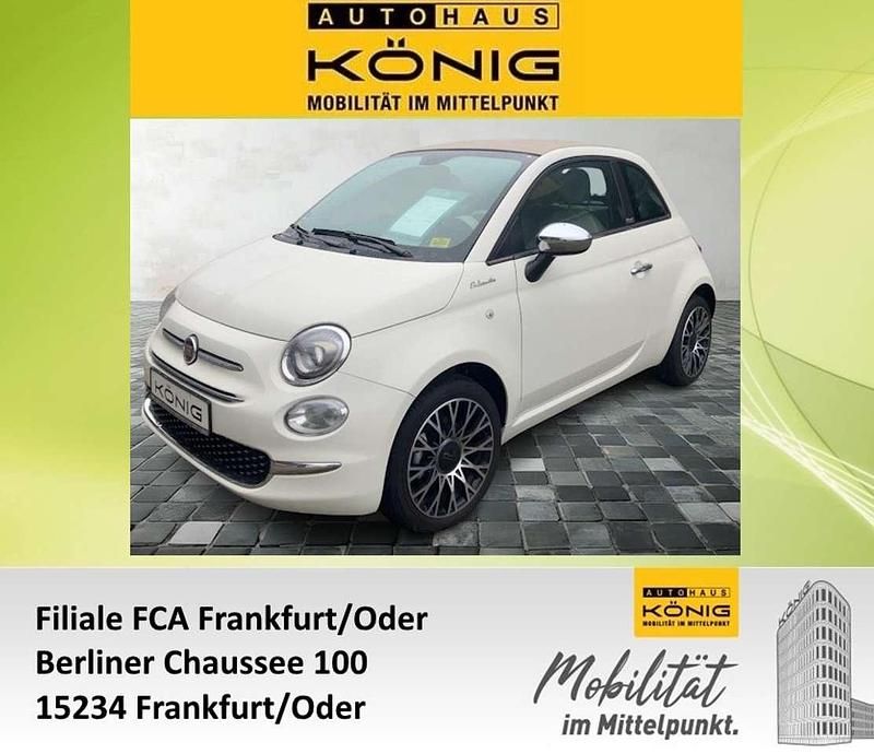 Gelato weiß Gebraucht 2023 Fiat 500C Dolcevita Cabrio | 17.989 € (Etwas zu teuer) - Bild 1/4