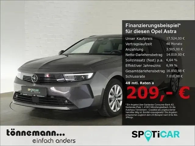 Gebraucht Opel Astra Elegance 131 PS (96 kW) 2024 Kleinwagen