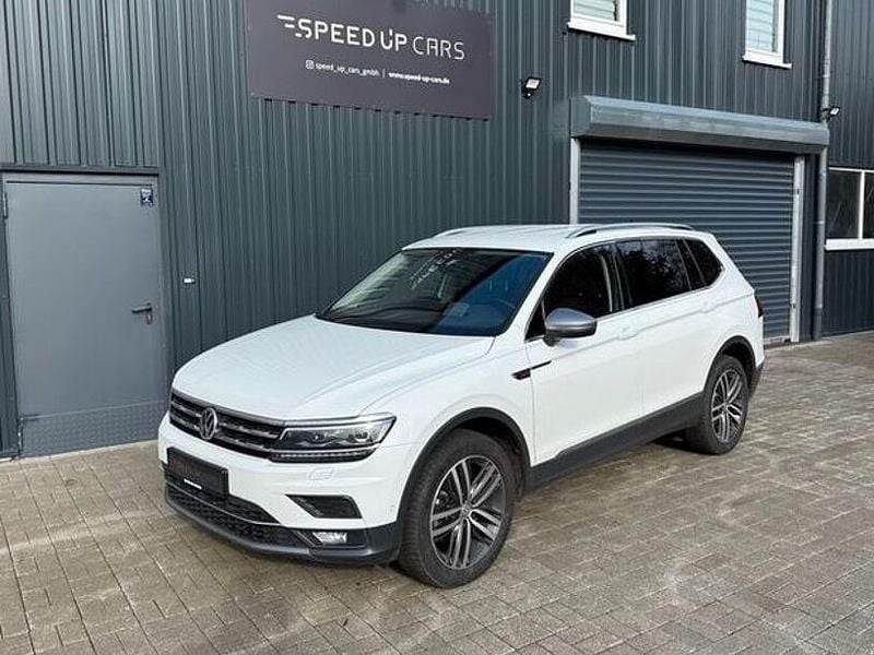 Gebraucht VW Tiguan Allspace Highline 200 PS (147 kW) 2021 Weiß SUV