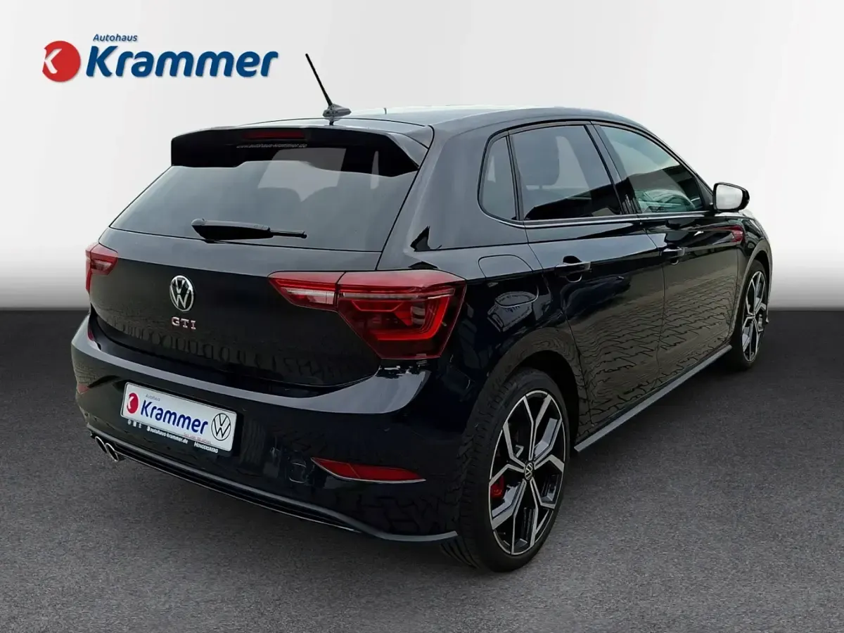 Gebraucht VW Polo GTI 207 PS (152 kW) 2023 Schwarz Kleinwagen
