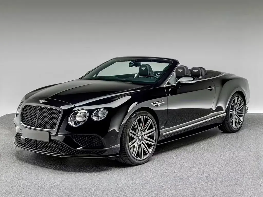 Gebraucht Bentley Continental GT Convertible 528 PS (388 kW) 2017 Schwarz Cabrio