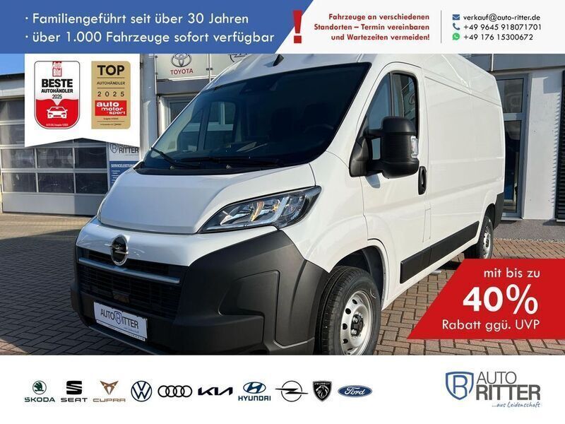 Weiß Neu 2025 Opel Movano Van | 29.790 € (Superpreis) - Bild 1/4